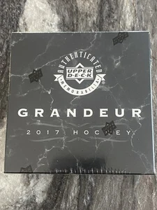 UD Grandeur 2017 hockey caja sellada paquete 1 x 1 oz moneda de plata .9999 fina pura - Imagen 1 de 3