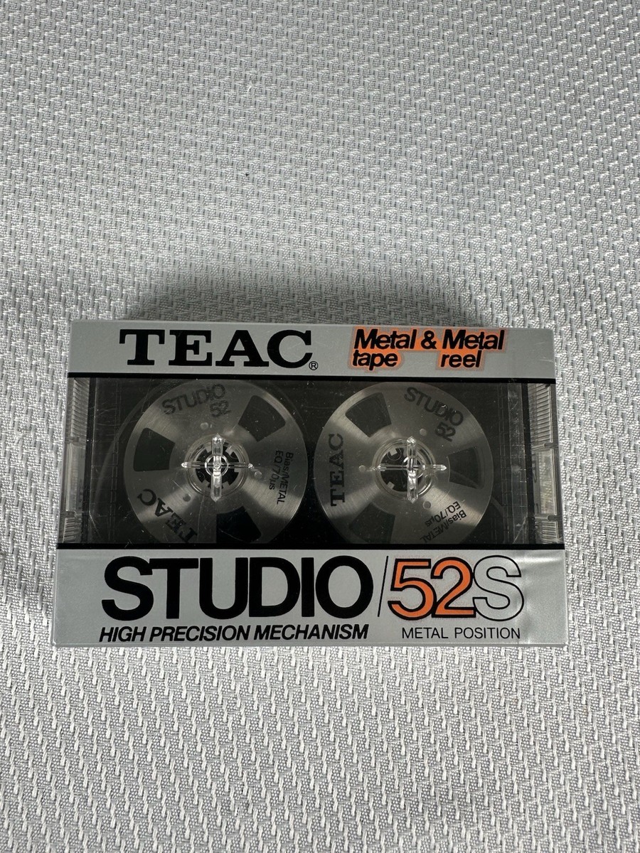 新品 未開封 TEAC STUDIO / 60G METAL TAPE & METAL REEL メタル