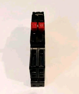 Zinsco / GTE Sylvania Twin 2 pole R38-20 120v  Circuit Breaker - Picture 1 of 7