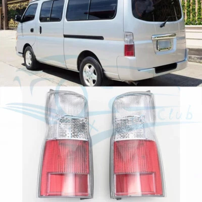2 peças lanternas traseiras luzes traseiras sem lâmpada q para Nissan Urvan Caravan E25 2002-2011 - Imagem 1 de 4