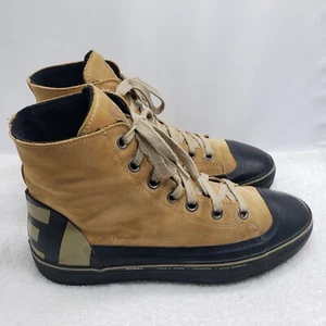 Sorel Cheyanne Metro Hi Waterproof Elk Brown Suede Boots Men’s Size US 13 EU 46 - Picture 1 of 9
