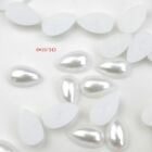 Half Water Drop Beads-6x10mm  Acrylic Pearl Bead DIY Crafts Jewelry Making 50Pcs