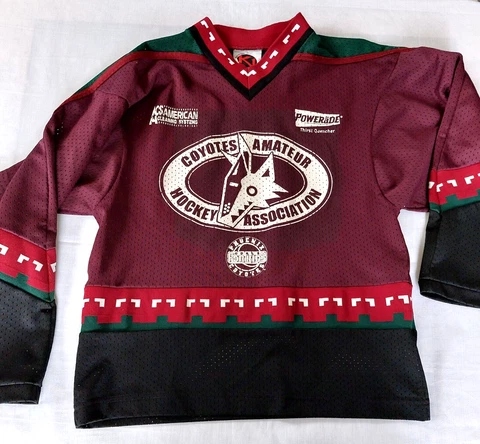 VTG Phoenix Coyotees SCHOONMAKER Amatuer Assn. Hockey Jersey Small Men's Cover