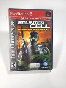 Tom Clancy's Splinter Cell: Pandora Tomorrow (Sony PlayStation 2) Cib Complete  - Picture 1 of 7