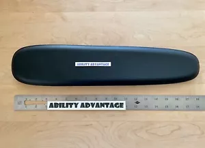 NEW: Permobil 18” 3G ARMREST ARMPAD INSERT black leatherette arm pad. - Picture 1 of 12