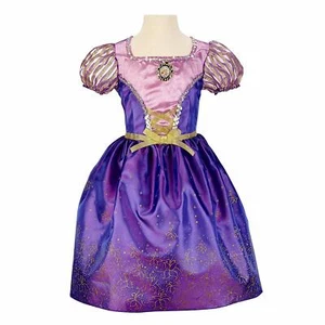 Disney Prinzessin Kostüm Mädchen 4 5 6X Rapunzel Halloween Verkleidung Pop-Out Hoop  - Bild 1 von 1