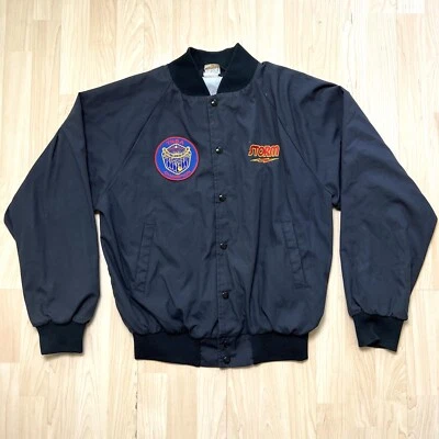 Chaqueta de bombardero vintage de la Asociación Nacional de Bolos M parche deportivo de EE. UU. años 80 90 Foto 1 de 4
