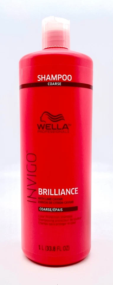 Wella Invigo Brilliance шампунь для защиты цвета - грубые волосы 33,8 унц - Изображение 1 из 1