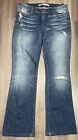 Joes Jeans The Honey Jeans Light Blue Denim Distressed Phoebe Bootcut Size 30