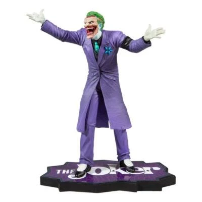 DC COMICS - The Joker Purple Craze by Greg Capullo Resin Statue Dc Direct - Immagine 1 di 4