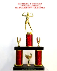 BODY BUILDER FEMENINO ADONIS 2 POST TROFEO DOCE COLORES #4 - Imagen 1 de 3