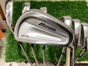 Mizuno MP-57 Iron Set 7 Clubs 4-Pw Nippon 950GH Stiff Flex - Picture 1 of 5