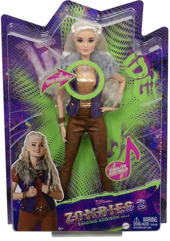 Zombies 2 Addison Wells Singing Doll Disney Werewolf 11.5 NEW Rare Cover