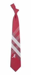 University of Alabama Grid Necktie With White Script A - Picture 1 of 1