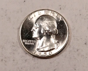 1950-D Washington Quarter * Gem BU++ * 90% Silver * XXQ798 - Picture 1 of 2