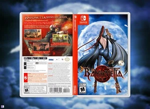 COVER ART BAYONETTA: Inserto di ricambio/custodia per Nintendo Switch (vendita al dettaglio negli Stati Uniti) - Foto 1 di 3