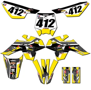 SR 70 C PODIUM Yellow Senge Graphics Kit Compatible with SSR - Picture 1 of 10