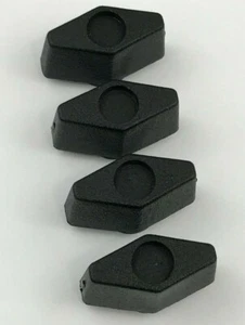 Flügelknöpfe Kunststoff 10-24 Gewinde Messing Einsatz schwarz kostenloser Versand - Bild 1 von 3