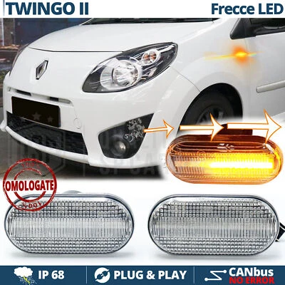 Frecce LED Sequenziali per Renault TWINGO 2 DINAMICHE CANbus PLUG & PLAY - Immagine 1 di 4