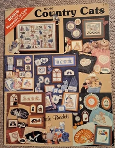 MORE COUNTRY CATS CROSS STITCH PATTERN BOOK - LOOK! - Picture 1 of 1
