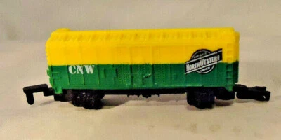 Micro máquinas galoob 1989 de colección Northwestern Railroad box car Foto 1 de 4