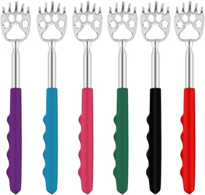 6 Pack Telescoping Back Scratcher - Bear Claw Back Scratchers - Portable Exte... - Image 1 of 4