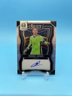 2020 Panini Select UEFA EURO Soccer Manuel Neuer Auto #SI-MN Germany - Bild 1 von 3