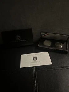 1989-S United States Congressional Coins (2-Coin Commemorative Proof Set). - Picture 1 of 5