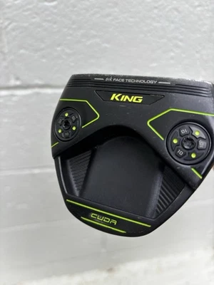 Cobra King Vintage Cuda Putter 35'' Inches with Headcover Super Stroke Grip - Image 1 of 4