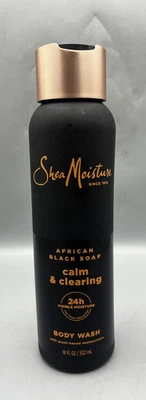 Jabón corporal calmante negro africano SheaMoisture 18 fl oz NUEVO Foto 1 de 4