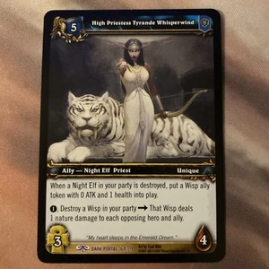 World of Warcraft TCG Dark Portal 167/319 High Priestess Tyrande Whisperwind - Picture 1 of 2
