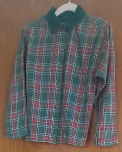 Galipette Mädchen adrette Schottenkaro Baumwolle Flanell Knopfleiste Hemd Gr. 6 Frankreich - Bild 1 von 15