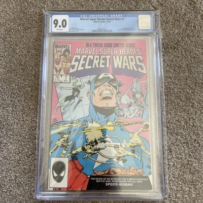 MARVEL SUPER-HEROES SECRET WARS #7 - CGC 9.0 1st SPIDER-WOMAN JULIA CARPENTER - Image 1 of 4