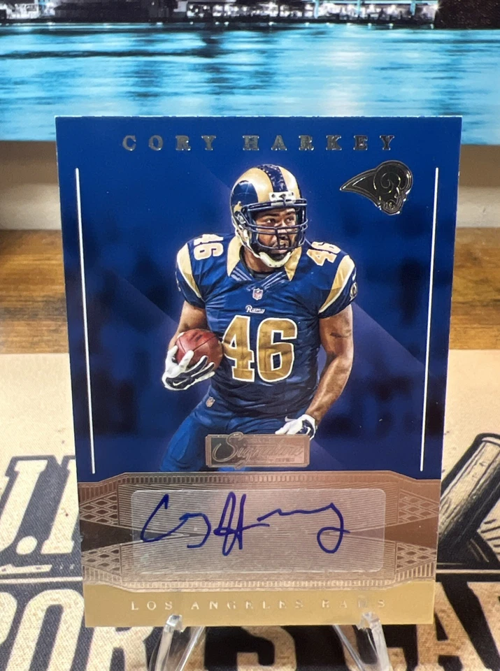 Cory Harkey~ 2016 Panini Donruss Signature Series -#24 (AU) - Image 1 of 3