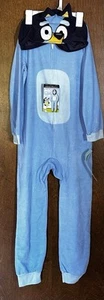 Bluey Sleeper/Pajamas/Union Suit with Hood Kid Sizes NWT Disney lounge - Picture 1 of 14