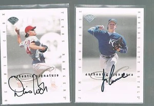 1996/96 Leaf Signatures EXT  Auto DENNIS COOK Rangers - Picture 1 of 1