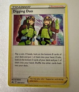 Digging Duo  126/159 Pokémon TCG Crown Zenith - Picture 1 of 1