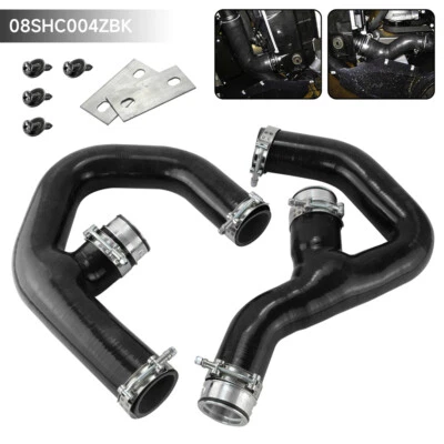 Silicone Turbo Intercooler Pipe Hose For Golf MK5 MK6 GTI 2.0 FSi W/Adapters  - Image 1 of 4