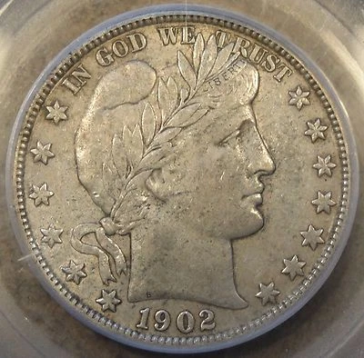 1902-S Barber Half Dollar 50c PCGS Certified XF40 - Image 1 of 4