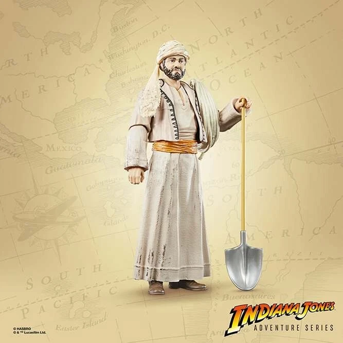 HASBRO INDIANA JONES ADVENTURE SERIES ACTION FIGURE SALLAH 15 CM