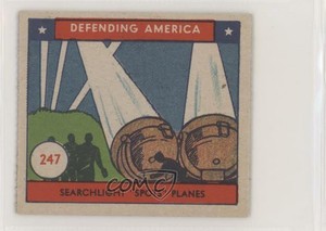 1941 WS Defending America R40 Searchlight Spots Planes #247 z6d