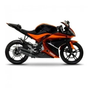 Kit de revestimiento completo negro/dorado con pegatinas Yamaha YZF R125 14-18 (RE11/29) - Imagen 1 de 12