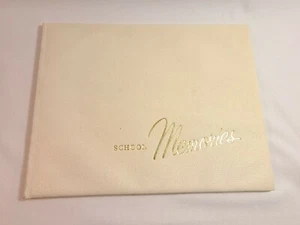 Vintage Midcentury School Days Memories Autographs Book - USA -Blank Unused - Picture 1 of 11