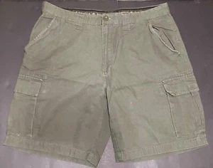 Boy Scouts of America Olive Green Cargo Shorts Canvas Uniform Men’s 38 *Great* - Picture 1 of 7