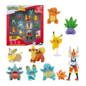 Pokemon 10 Pack Multi Pack Juego de Figuras de Acción Personaje Listo para Batalla - Imagen 1 de 3