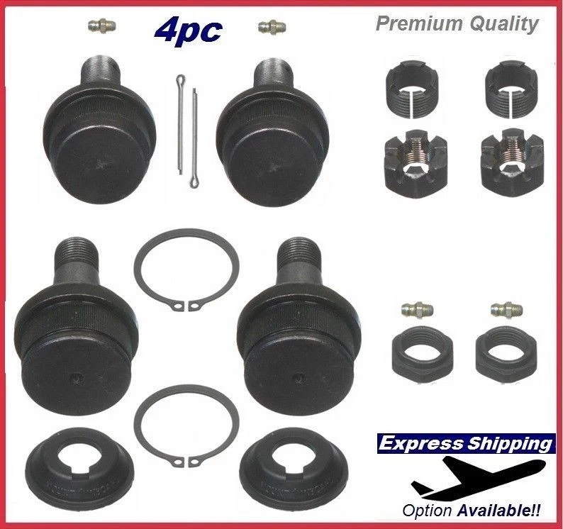 Premium Ball Joint End SET Front Upper Lower For Ford Dodge Chevy K8194T K8195T - Image 1 of 1