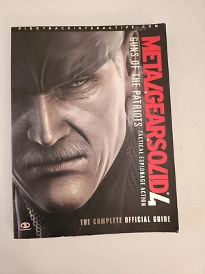 Metal Gear Solid 4 Guns Of The Patriots Espionaje Táctico Acción Estrategia Guía Foto 1 de 4