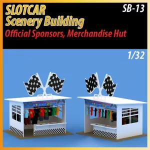Slotcar Scenery Building Sponsor Ufficiali e Merchandise Capanna Scalextric, Carrera - Foto 1 di 7