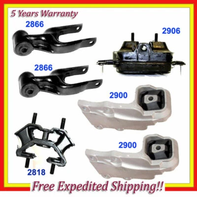 Juego de montaje de motor de transmisión de motor para Pontiac Aztek 3,4 L 2818 2866*2 2900*2 2906 M880 Foto 1 de 4