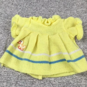 Vestido amarillo vintage Cabbage Patch niños solo pato CPK muñeca ropa conjunto - Imagen 1 de 9